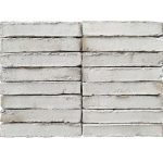 Ladrillo Rustico Manual Blanco Marfil